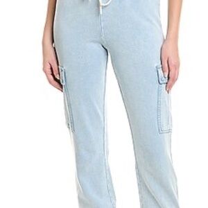 Z supply tempo knit denim jogger